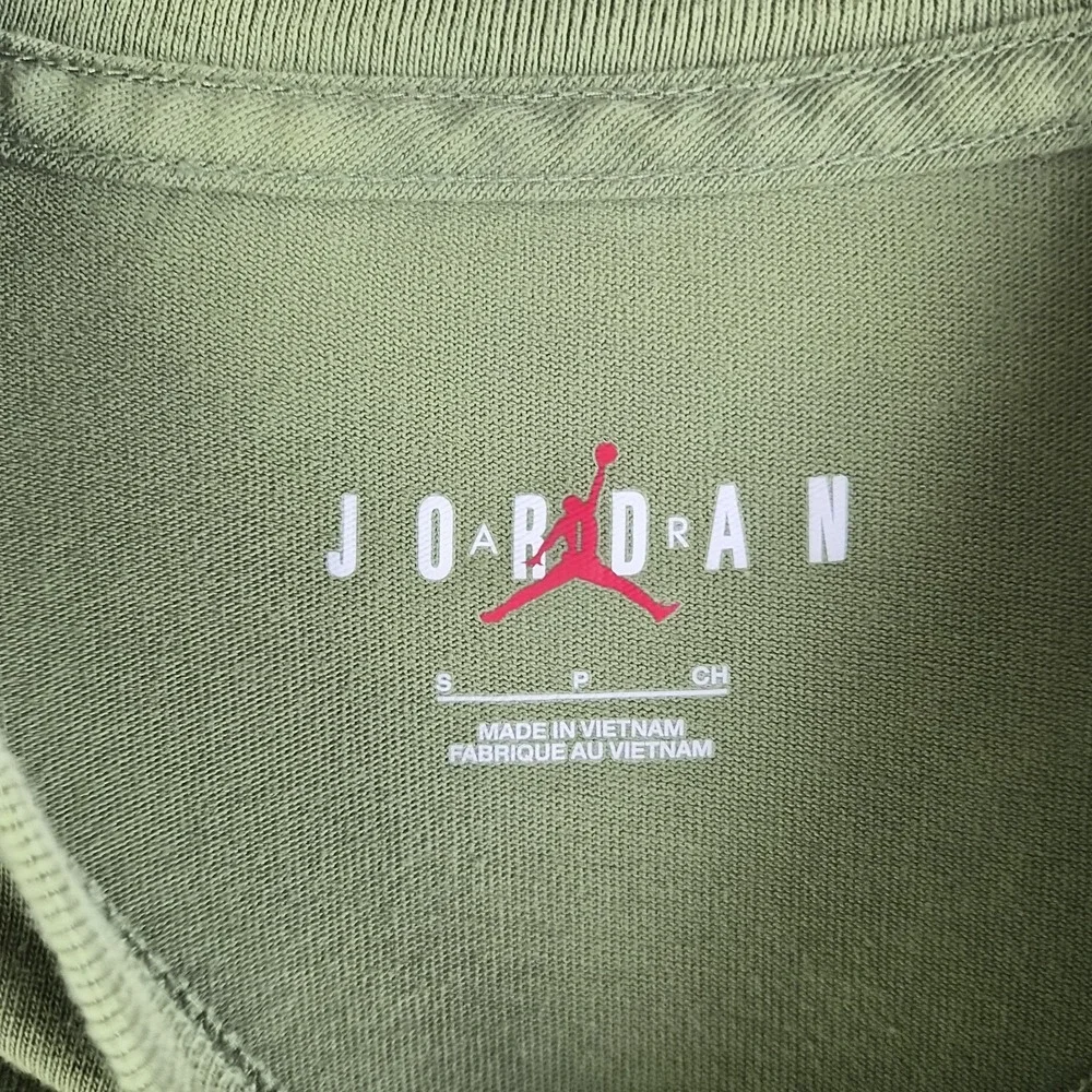 Air Jordan Shirt Small Green What Goes Up Oversized Graphic Tee Streetwear